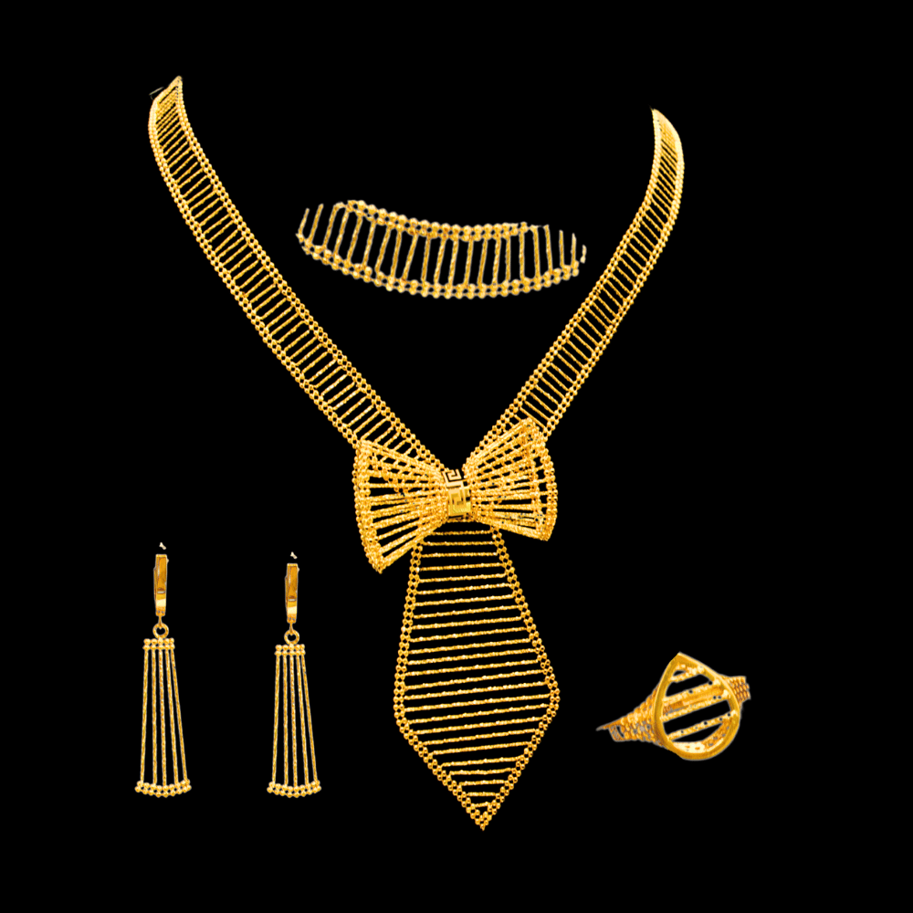 21K Short Necklace Set – SD27474